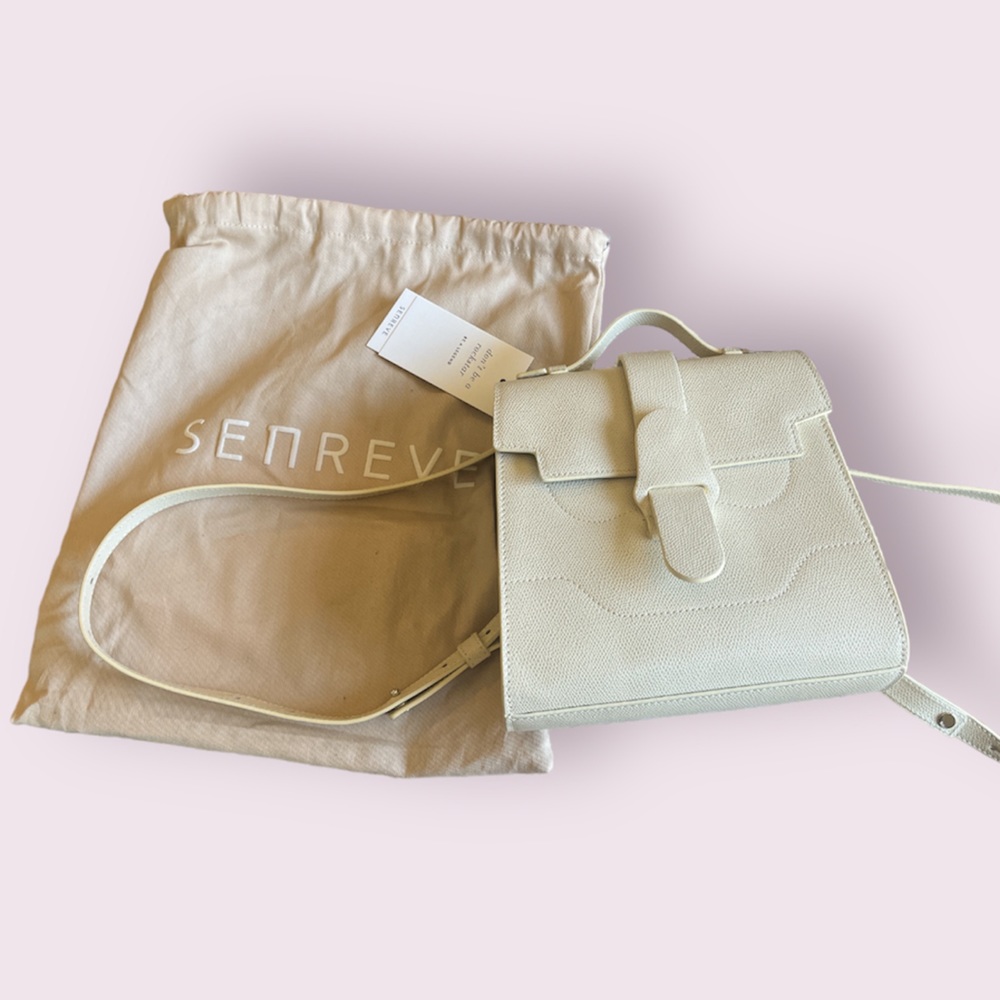 Senreve Cream Crossbody Bag